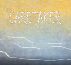 Thumbnail of animation for The Caretaker short story, waves and title